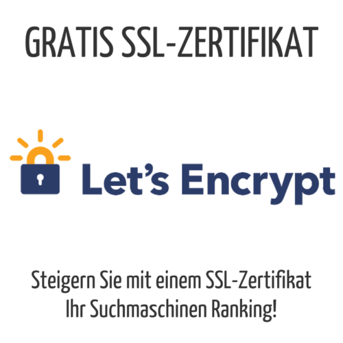 Gratis SSL-Zertifikat von Let's Encrypt für Ihre Webseite oder Onlineshop von p1Hosting.de managed IT www.p1hosting.de