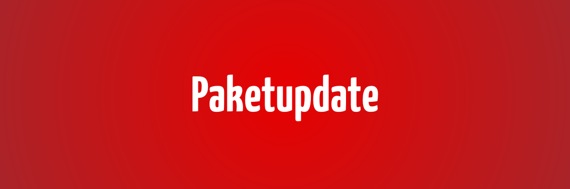 Paketupdate: Mehr Speicherplatz für Ihren Online-Shop!